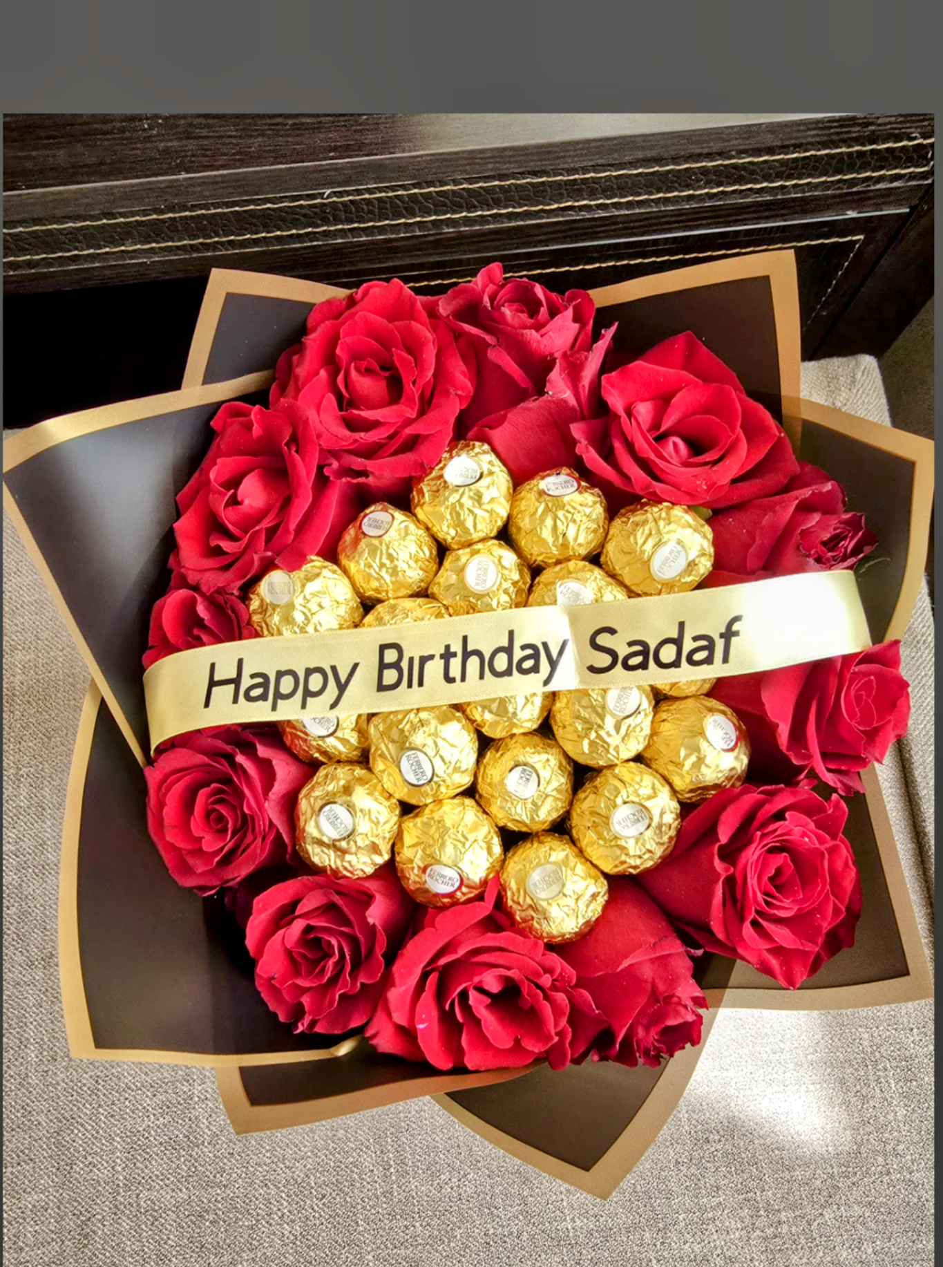 Roses and chocolate