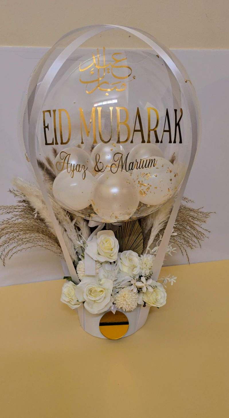 Eid Mubarak hot air balloon