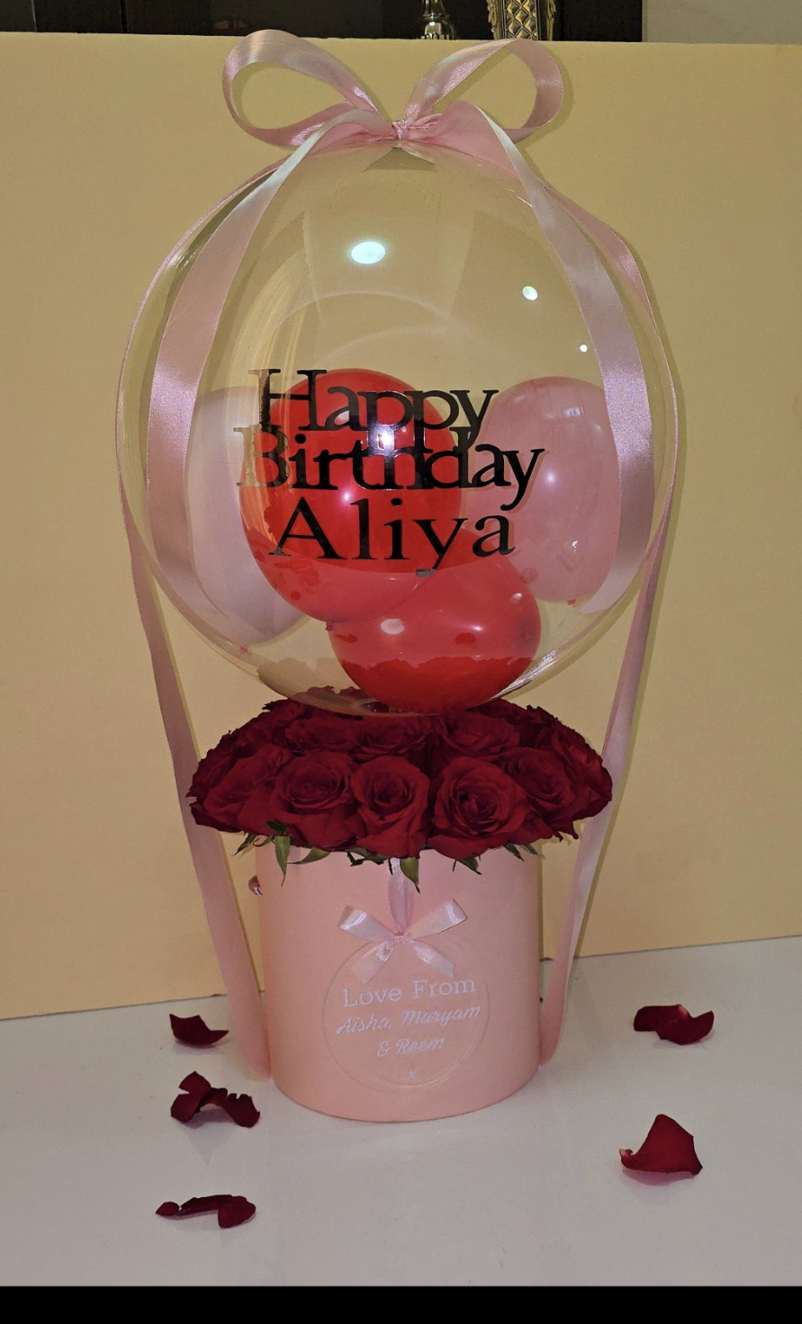 Birthday balloon - Aliya