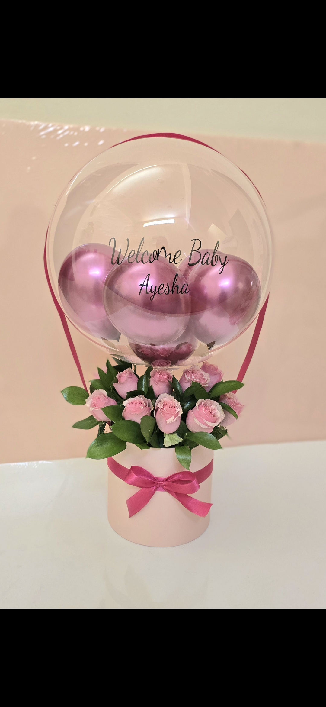 Baby girl hamper